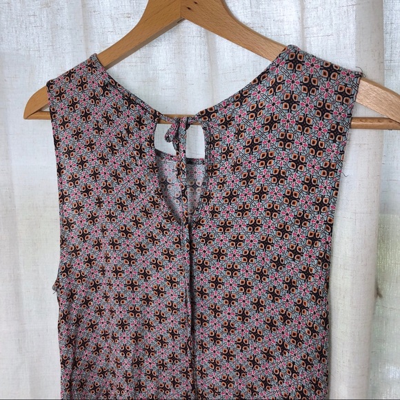 ⭕️Sold⭕️GNW Boho Flutter Print Tank Large - Picture 2 of 3